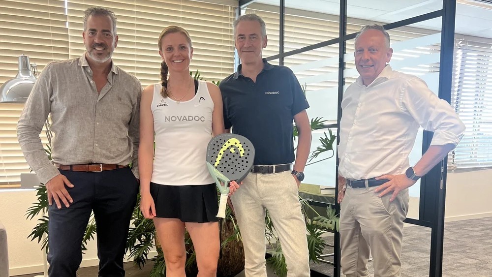 Novadoc wordt officiële shirtsponsor van Marcella Koek