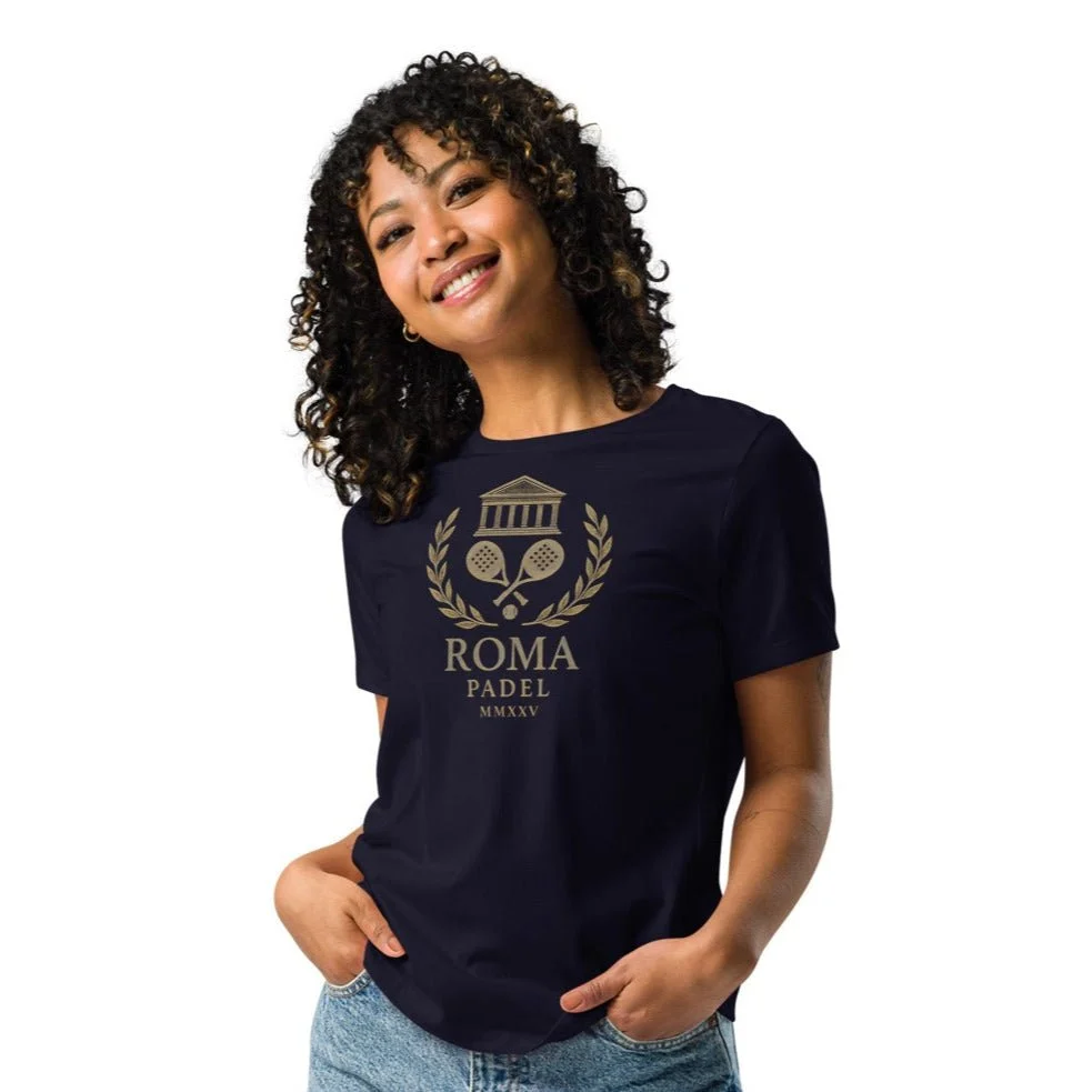 ROMA MMXXV Women's Relaxed Padel T-Shirt