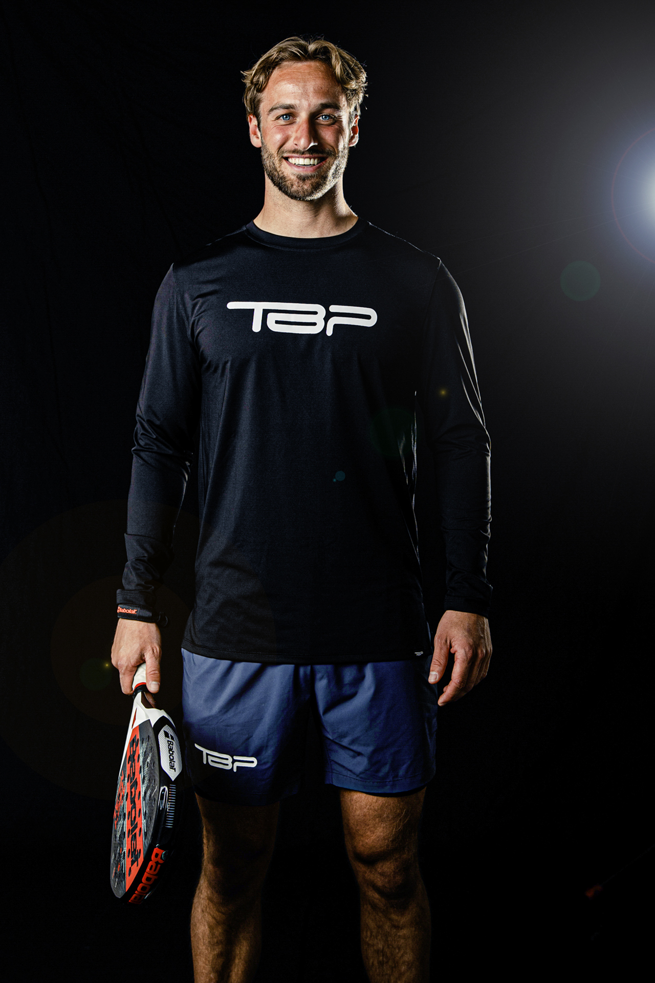 TBP Men, Smooth Series, Longsleeve Shirt Black
